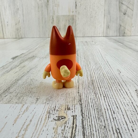 Bluey Bingo Name Tag Frog Heeler Sister Figure Blue NEW - Picture 3 of 8